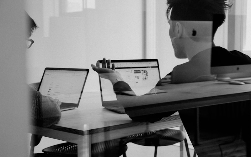 Freelancer working remotely